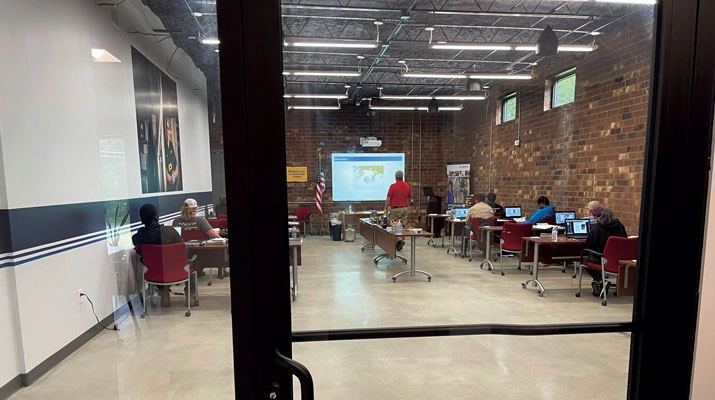The facility was designed to provide classroom instruction and practical training in a controlled environment. (Photo courtesy of the Southeast Propane Alliance)