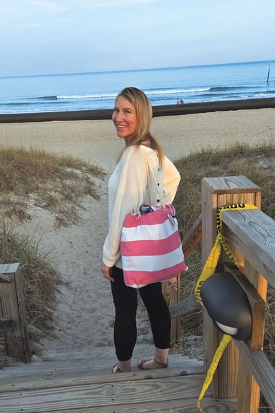 Berg spends a great deal of her free time enjoying the outdoors. (Photo courtesy of Amy Berg)