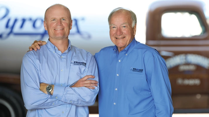 Patrick, left, and Gary France. (Photo by Dave Junion – Junion Photography)